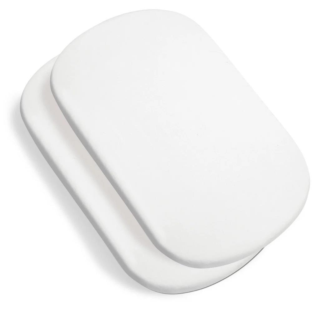 2 Waterproof Crib Sheets for Maxi-Cosi Iora / Iora Air / Tori White