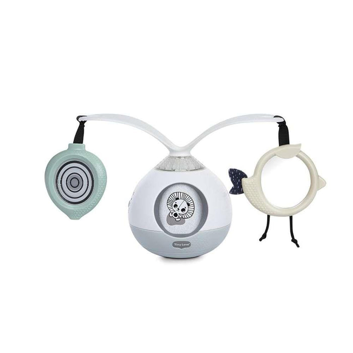 Tiempo boca abajo móvil en blanco y negro