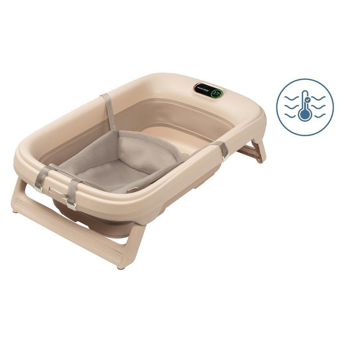 Banheira Dobrável com Termómetro e Redutor Maxi-Cosi Indigo Plus Muted Terra