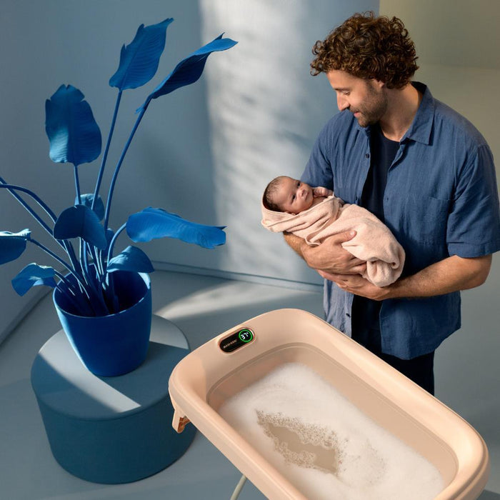 Banheira Dobrável com Termómetro e Redutor Maxi-Cosi Indigo Plus Muted Terra