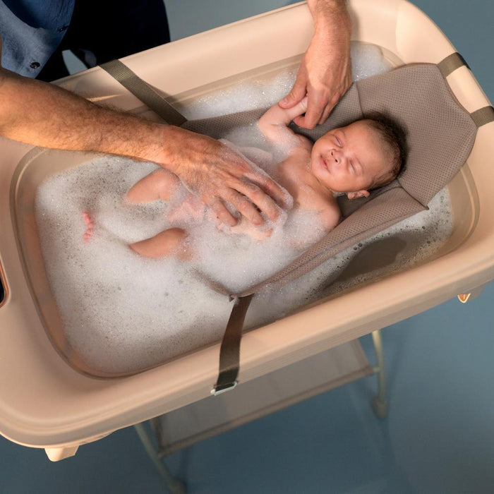 Banheira Dobrável com Termómetro e Redutor Maxi-Cosi Indigo Plus Muted Terra