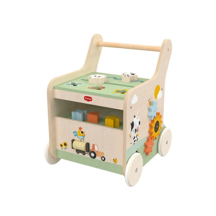 Andador com Atividades Tiny Love Push & Play Farmers Funday
