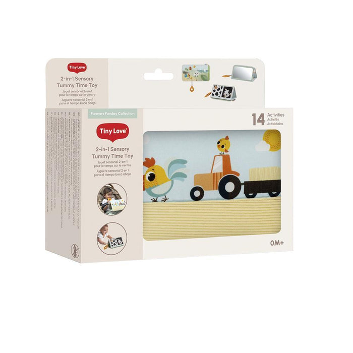 Brinquedo Sensorial Tiny Love Tummy Time 2em1 Farmers Funday