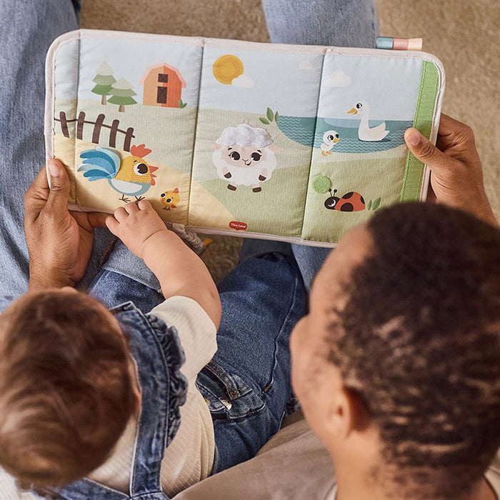 Brinquedo Sensorial Tiny Love Tummy Time 2em1 Farmers Funday