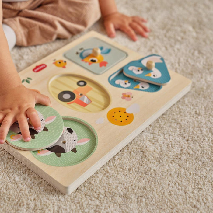 Puzzle Musical em Madeira Tiny Love Farmers Funday