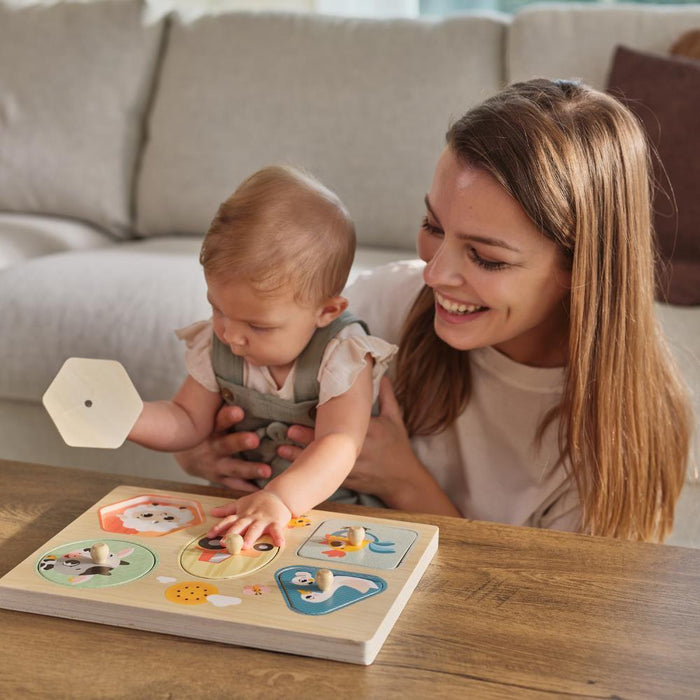 Puzzle Musical em Madeira Tiny Love Farmers Funday