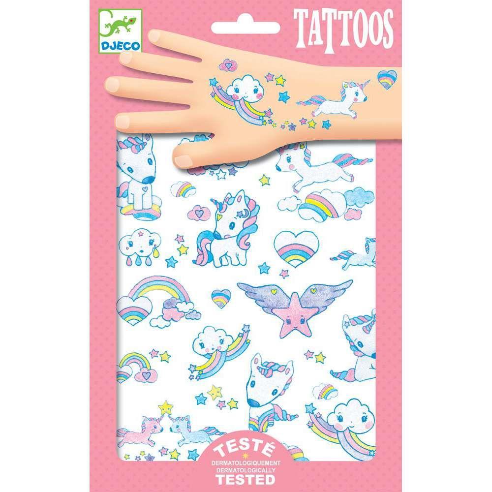 50 brillantes tatuajes de unicornios