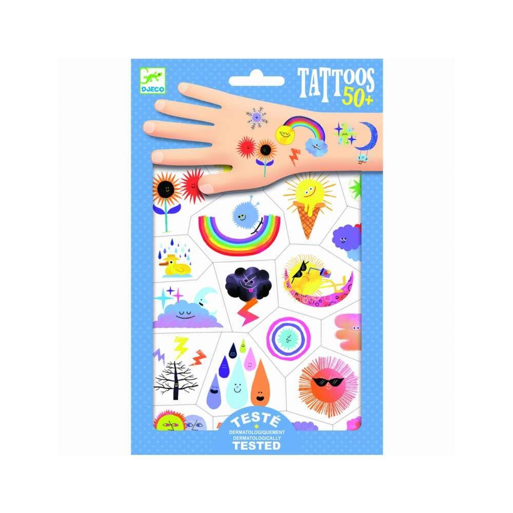 50 Weather Emoji Tattoos