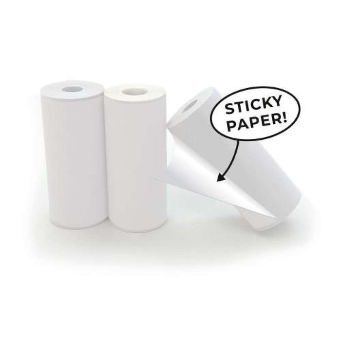 Recarga 3 rollos de papel fotográfico autoadhesivo