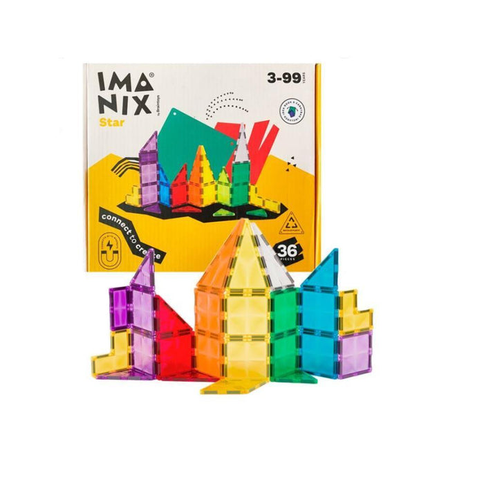 Imanix Classic Star Set de Construcción Magnético 36 Piezas
