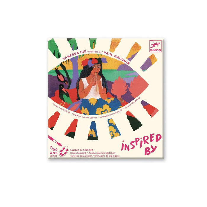 Conjunto para Raspar Inspired by Paul Gauguin