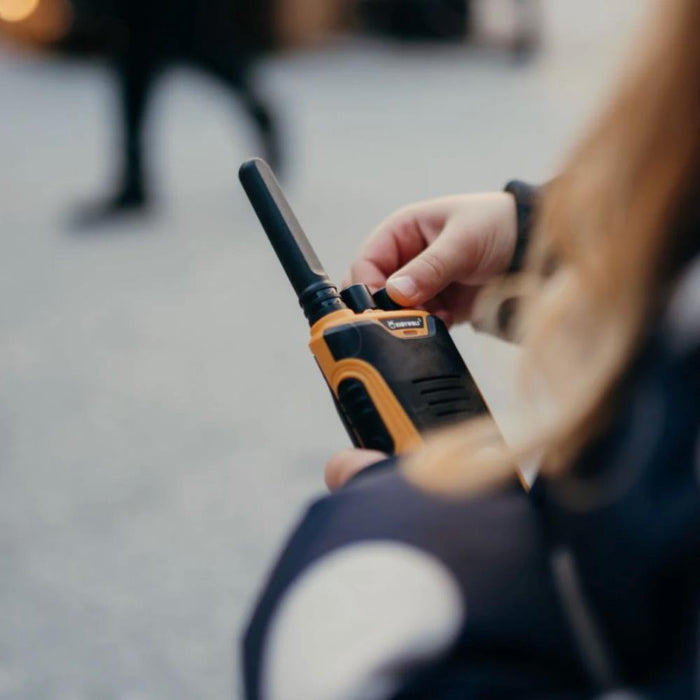 Walkie Talkies Verde/Laranja