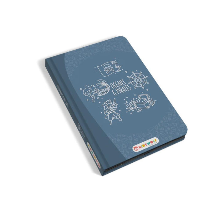 Tableta de Dibujo a Color con Cubierta LCD Kidydraw Océanos y Piratas