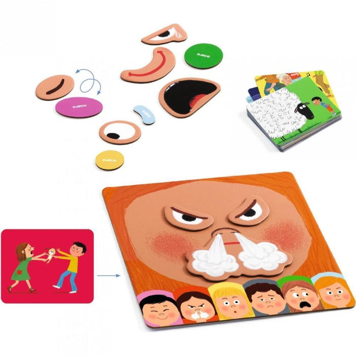 Jogo Magnético da Emoções Emotico