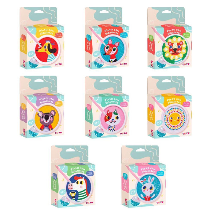 Pinta com Diamantes Olivo