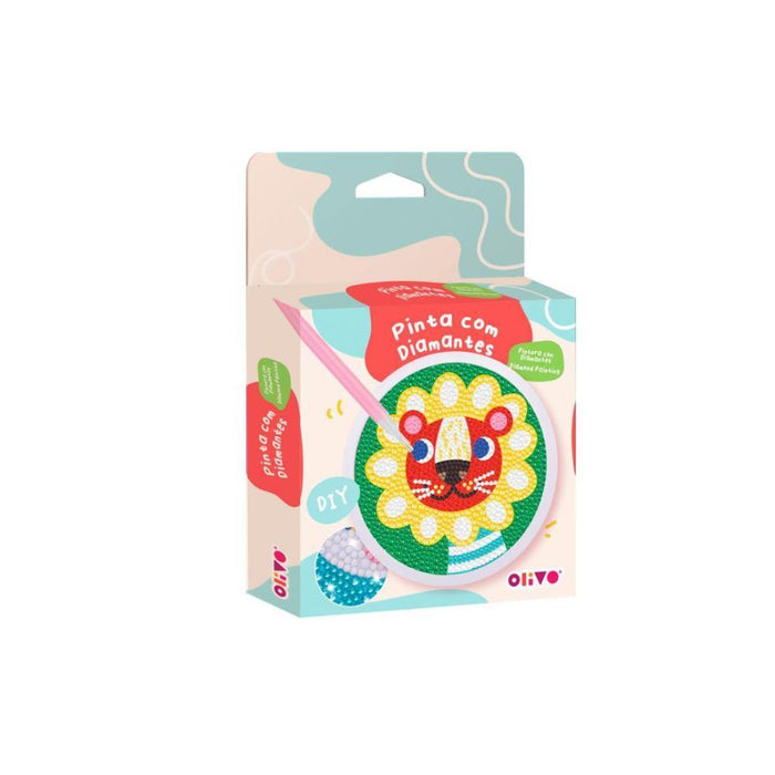Pinta com Diamantes Olivo
