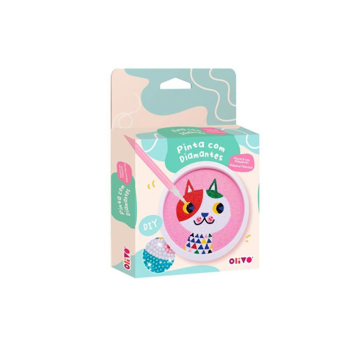Pinta com Diamantes Olivo