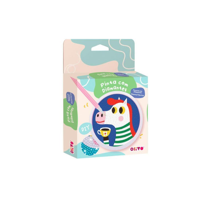 Pinta com Diamantes Olivo
