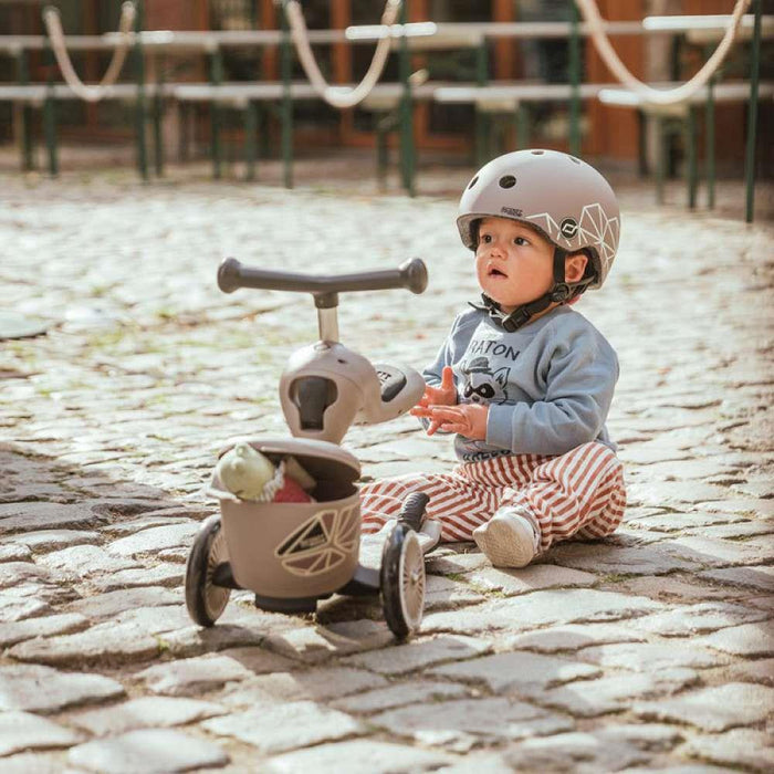 Trotinete 2em1 Scoot & Ride Highwaykick 1 Lifestyle Brown Lines