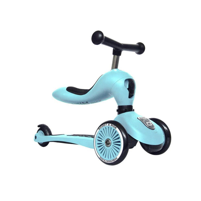 Trotinete 2em1 Scoot & Ride Highwaykick 1 Blueberry