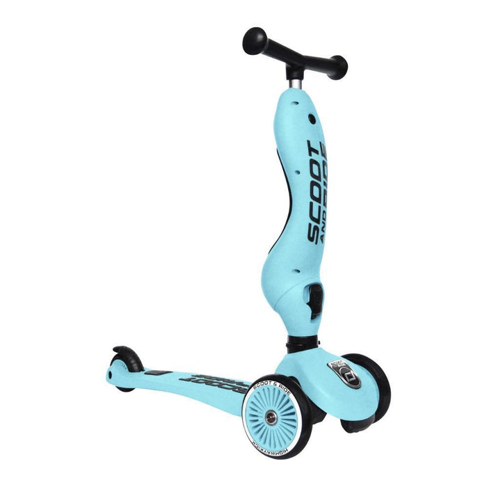 Trotinete 2em1 Scoot & Ride Highwaykick 1 Blueberry