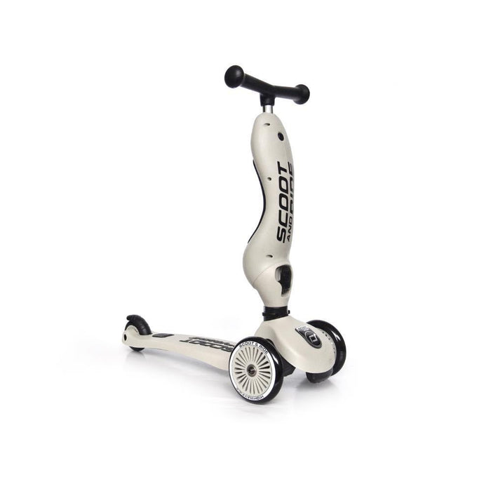 Trotinete 2em1 Scoot & Ride Highwaykick 1 Ash