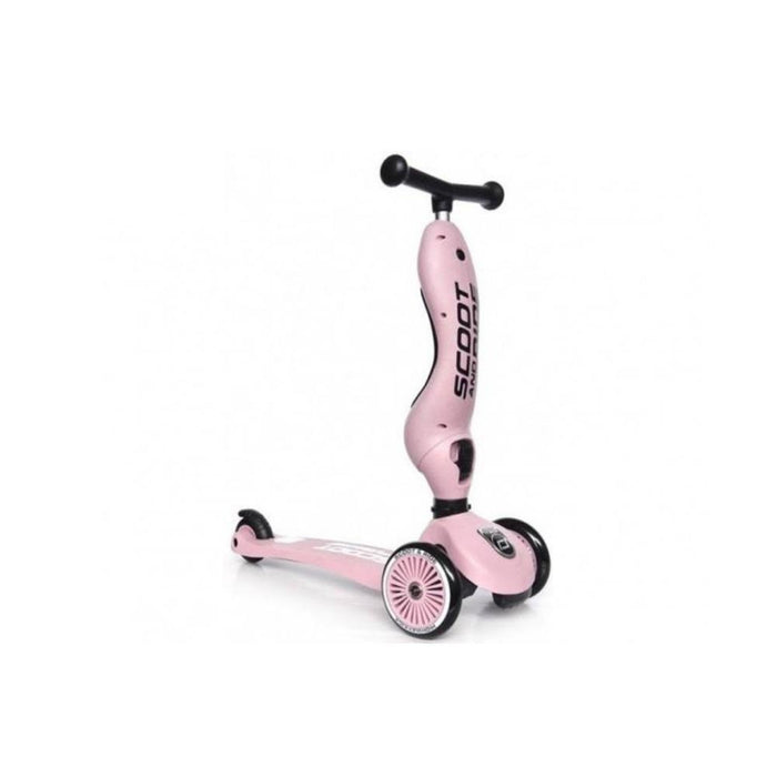 Trotinete 2em1 Scoot & Ride Highwaykick 1 Rose