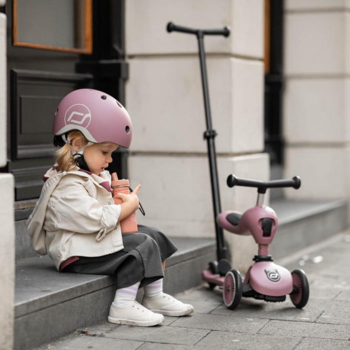 Trotinete 2em1 Scoot & Ride Highwaykick 1 Push and Go Wildberry