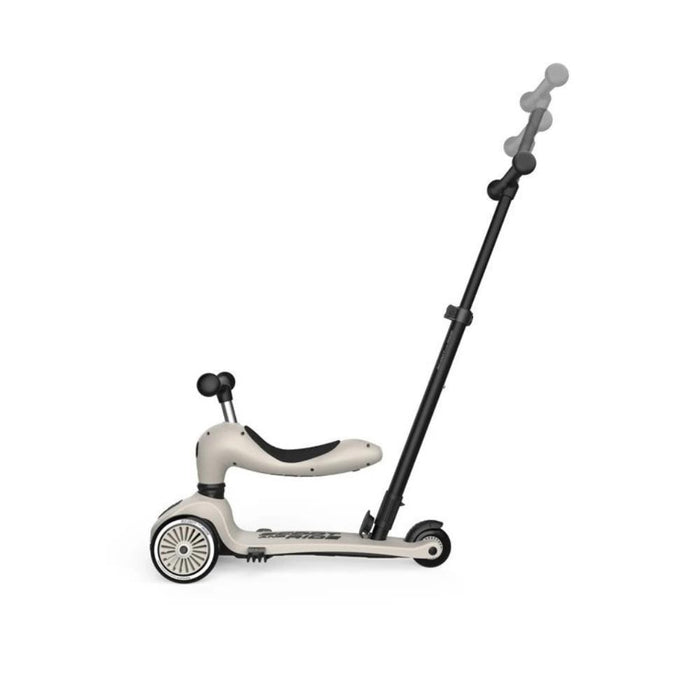 Trotinete 2em1 Scoot & Ride Highwaykick 1 Push and Go Ash