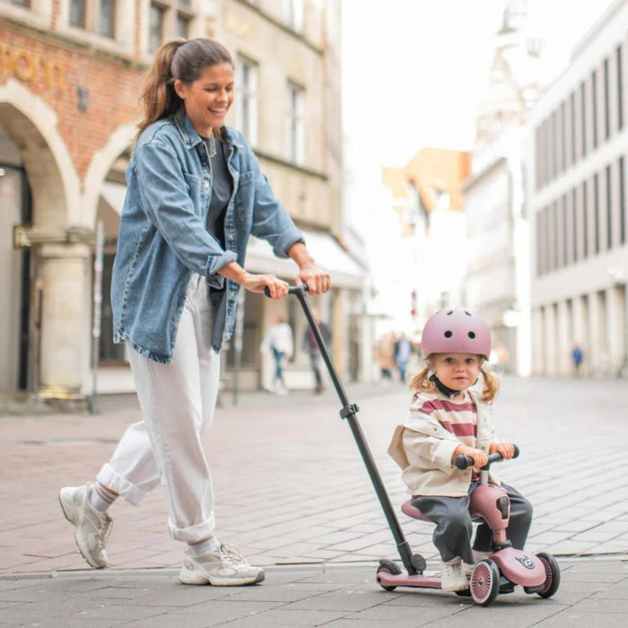 Trotinete 2em1 Scoot & Ride Highwaykick 1 Push and Go Ash