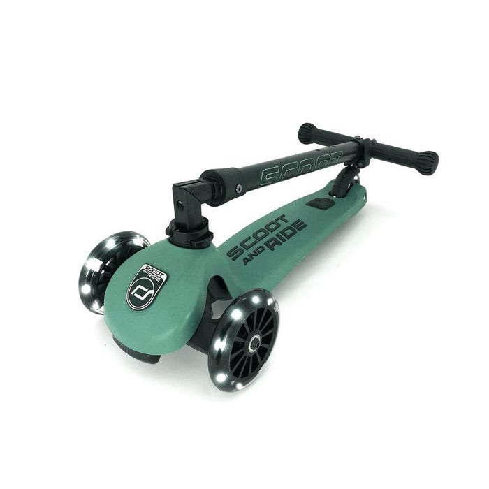 Trotinete Scoot & Ride Highwaykick 3 Led Forest
