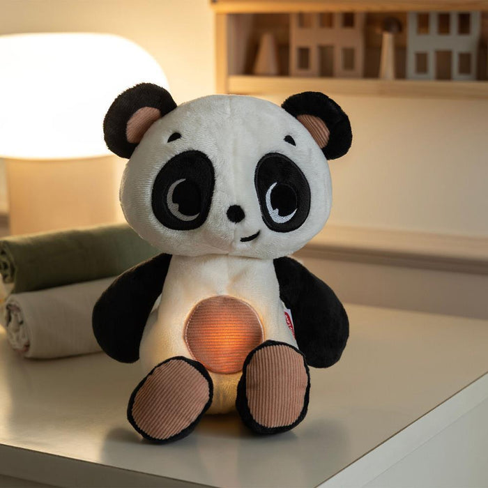 Peluche Tiny Love Panda Snuggly Buddy com Luz e Som