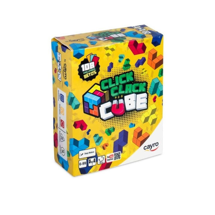 Jogo Magnético Lógico Cayro Click Clack Cube