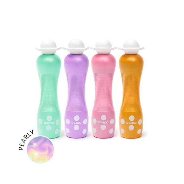 6 Marcadores Pearly com Ponta de Esponja