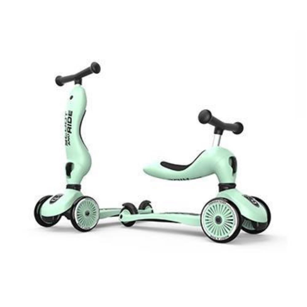 Trotinete 2em1 Scoot & Ride Highwaykick 1 Kiwi