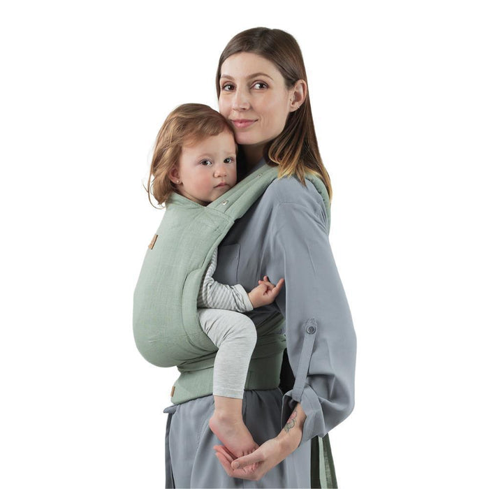 Marsúpio/Porta-Bebés Isara Quick Half Buckle Linen Sage Green