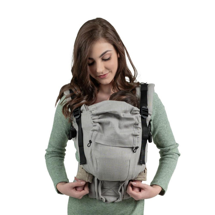 Marsúpio/Porta-Bebés Isara The One Linen Misty