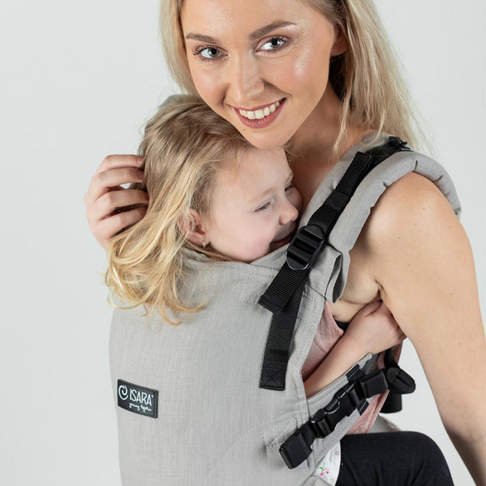 Marsúpio/Porta-Bebés Isara The One Linen Misty