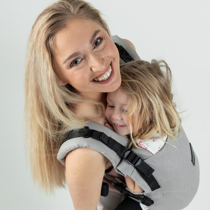 Marsúpio/Porta-Bebés Isara The One Linen Misty