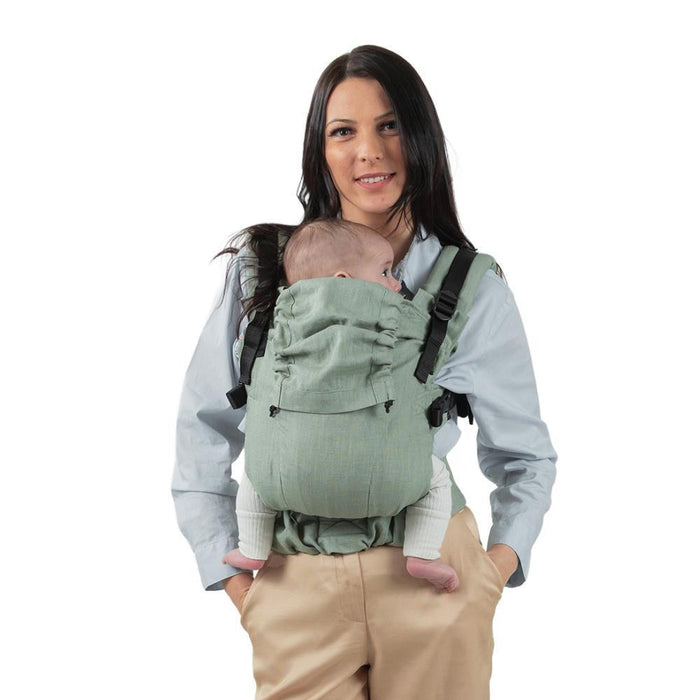 Marsúpio/Porta-Bebés Isara The One Linen Sage Green