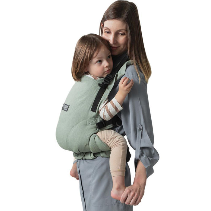 Marsúpio/Porta-Bebés Isara The One Linen Sage Green