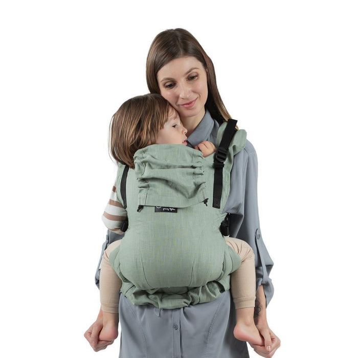 Marsúpio/Porta-Bebés Isara The One Linen Sage Green