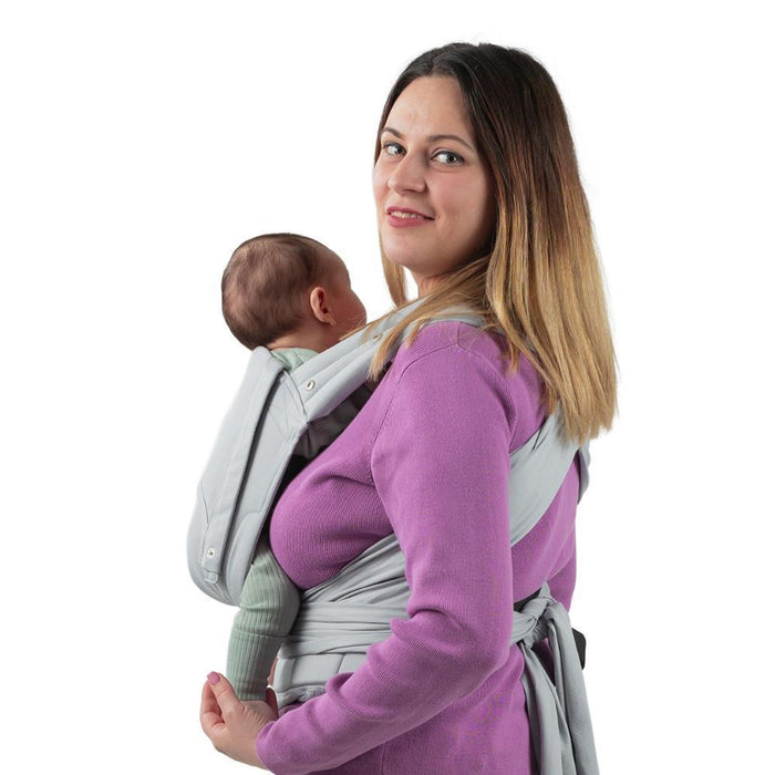 Marsúpio/Porta-Bebés Isara Quick Half Buckle Pearl Grey