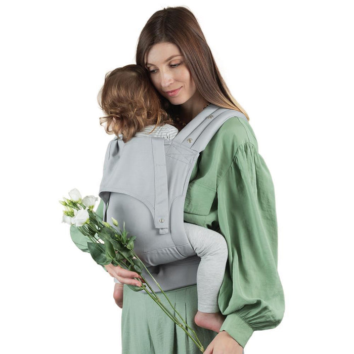 Marsúpio/Porta-Bebés Isara Quick Half Buckle Pearl Grey