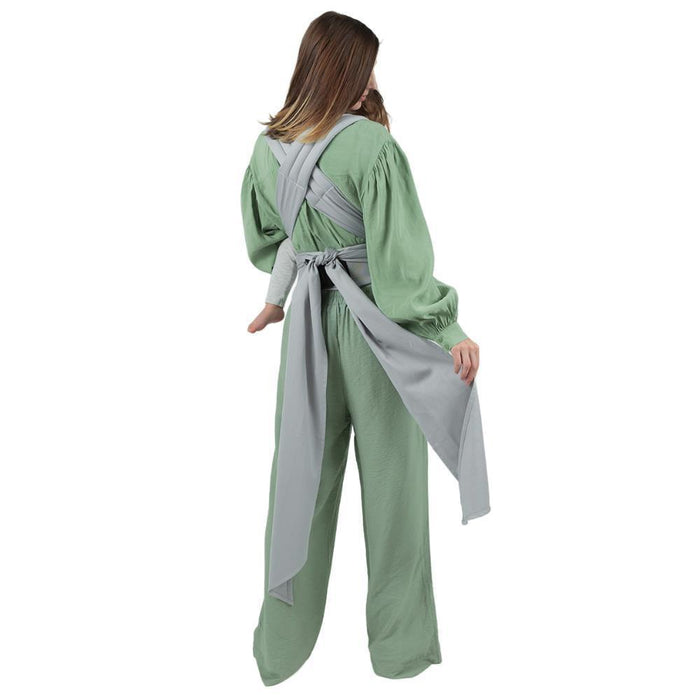 Marsúpio/Porta-Bebés Isara Quick Half Buckle Pearl Grey