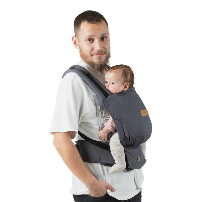 Marsúpio/Porta-Bebés Isara Quick Full Buckle V2 Linen Graphite