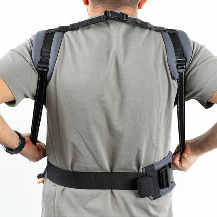 Marsúpio/Porta-Bebés Isara Quick Full Buckle V2 Linen Graphite