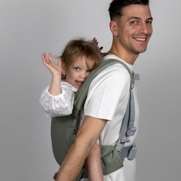 Marsúpio/Porta-Bebés Isara Elite Sage Green Linen