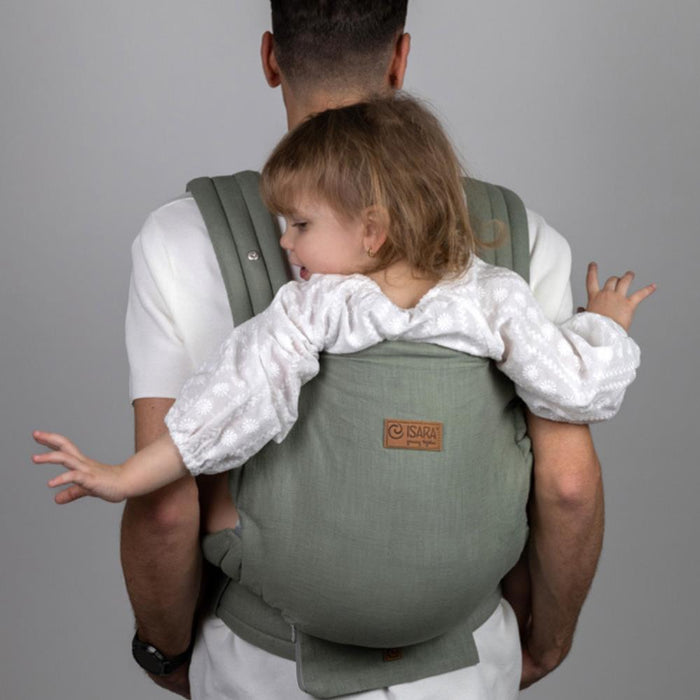 Marsúpio/Porta-Bebés Isara Elite Sage Green Linen