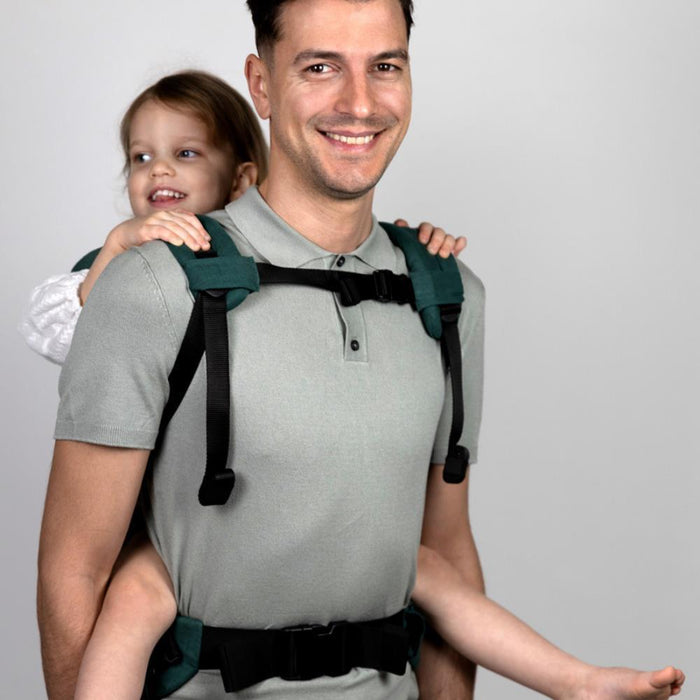 Marsúpio/Porta-Bebés Isara Elite Evergreen Linen